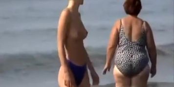 Sexy sights on the beach
