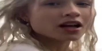 TIK TOK FREEZING COLD GIRL CHATTERING AND SHIVERING IN RAIN