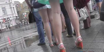 Unforgettable nude upskirt vids by crazy public voyeur (Rainy Day Jordan)
