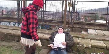 SCOUT69 - Old Ugly Guy Fuck Real Czech Teen Street Whore Public