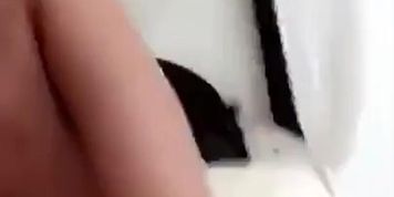 Horny Nerdy Girl In Glasses Rides Dildo Like A Slut