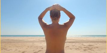 Amateur WIfe Beach Nude  Suns Out - Bums Out