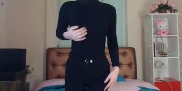 Cute Asian Girl Masturbation On Webcam Show