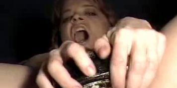 bitch shoves in the ass - video 1