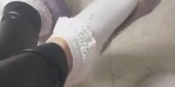 chinese femdom socks pov
