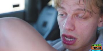 TRAILERTRASHBOYS Blond Leo Louis Licks Enzo Muller Tight Ass