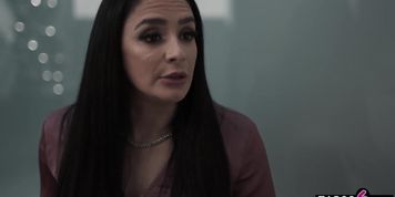 Latina Sheena Ryder escaping her wife Lily Lane fucking the young neighbor