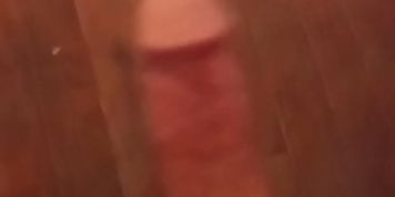 Playing with my cock