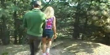 Naughty Nature Lovers Dori And Nick Enjoy A Backwoods Romp