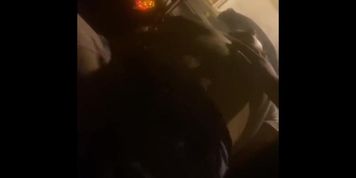 Riding cock in the car