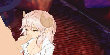 PINK HAIRED DEMON GIRL GIVES SLOPPY HEAD [EROTIC AUDIO]