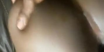 Fucking babysitter doggy style while wife upstairs 