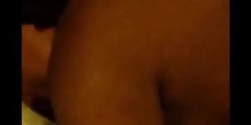 Hot girl in romantic interracial cuckold creampie