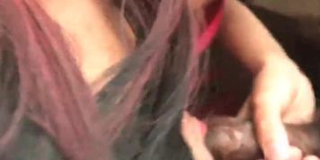Sissy in Pink BJ