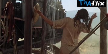 Raquel Welch Bush,  Underwear Scene  in 100 Rifles