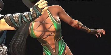 MK9 Jade vs Sub-zero Ryona in Freecam (3)