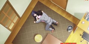 Nerdy Hentai virgin gets fucked and creampied by a pervert