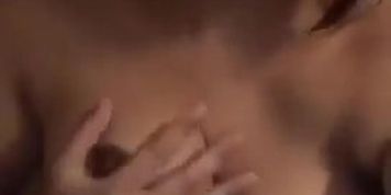 Teen slut putting a carot in her ass for her bf anal
