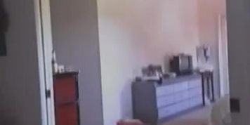 Mature woman undressing - spy cam
