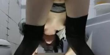 Bend over deepthroat