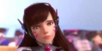 Overwatch D.va&rsquo;s Special Fan W/ Creampie (SFM)