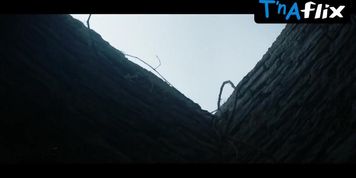 Charlotte Vega Butt,  Breasts Scene  in Wrong Turn