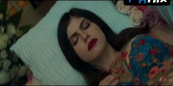 Alexandra Daddario Underwear Scene  in Wait
