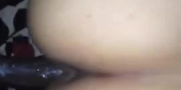 Black guy with a big dick fucks the petite Asian with a tight pussy