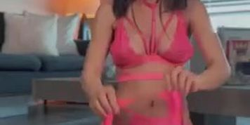 Camila Valentina Lingerie Try-On (Camilla Kamila)