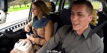 feels guilty after cabby makes her cum