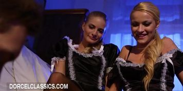 Two Blonde Maids Serve Full Service FFM Threesome (Cayenne Klein, Cherry Kiss, Markus Dupree)
