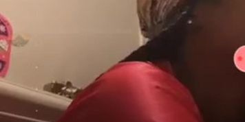 Instagram Model Twerking Butt Ass Naked In Robe