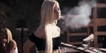 MILF stepmother licks teen stepdaughter to make her happy