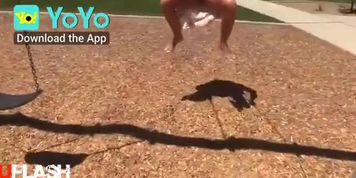 Flashing pussy in park