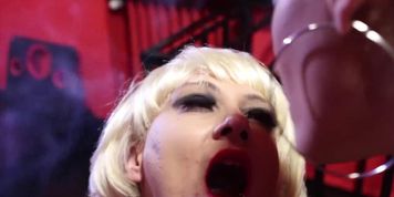 Lesbian Mistress - Human Ashtray Humiliation