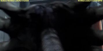 Samus Aran trapped with the Xenomproh and getting fucked 3D