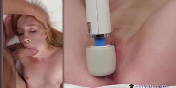 Ravishing Redhead Aarora Fire Spanks that Monkey!