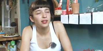 Fresh New Mama Gives Handjob Well Tender Son