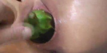 Taste the vegetable inside