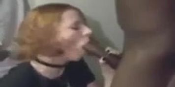 girl get fucked by a few of black cocks