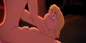 Flynn Rider and Kristoff