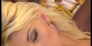 Black Stockings Nikky Blond Rough Fucking On Sofa (Niki Blond)