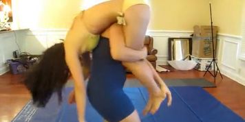 Sapphire Humilates sumiko tickle wrestling