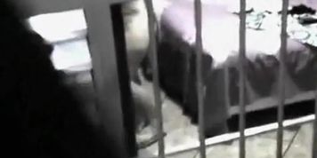 Spying neighbor`s wife