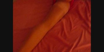 Annabelle in red minidress makes me cum inside in condom (Fuck_Doll)