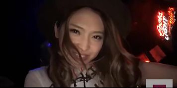 Asian waitress having sex in public