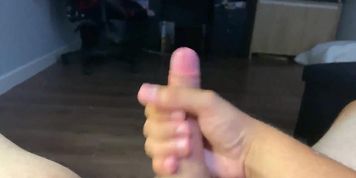 A quick play session with my virgin cock (Virgin Boy)