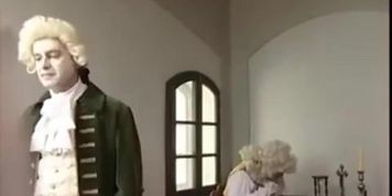 Brunette teen gets caning of her butt
