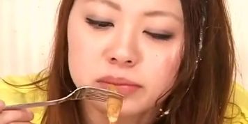 Cum on food