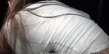 Wild foursome in driving van with Mea Melone & Wendy Moon ends with cum on ass sex joi (Gwen Polanska, Van Damage)